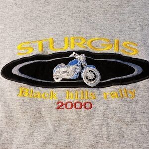 Vintage Sturgis Black Hills Rally 2000 T Shirt L